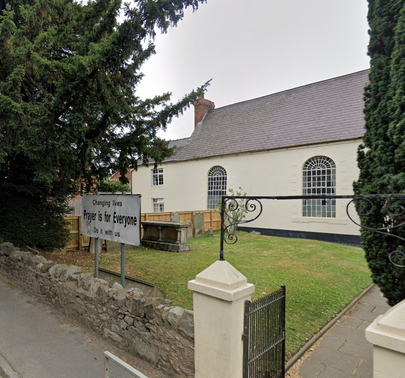 Entrance to the Congregational Church